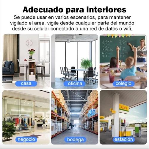 Camara tipo ampolleta foco 360