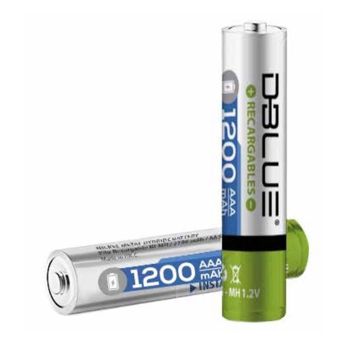 Pack 5 Pilas Recargables AAA Dblue 1200m