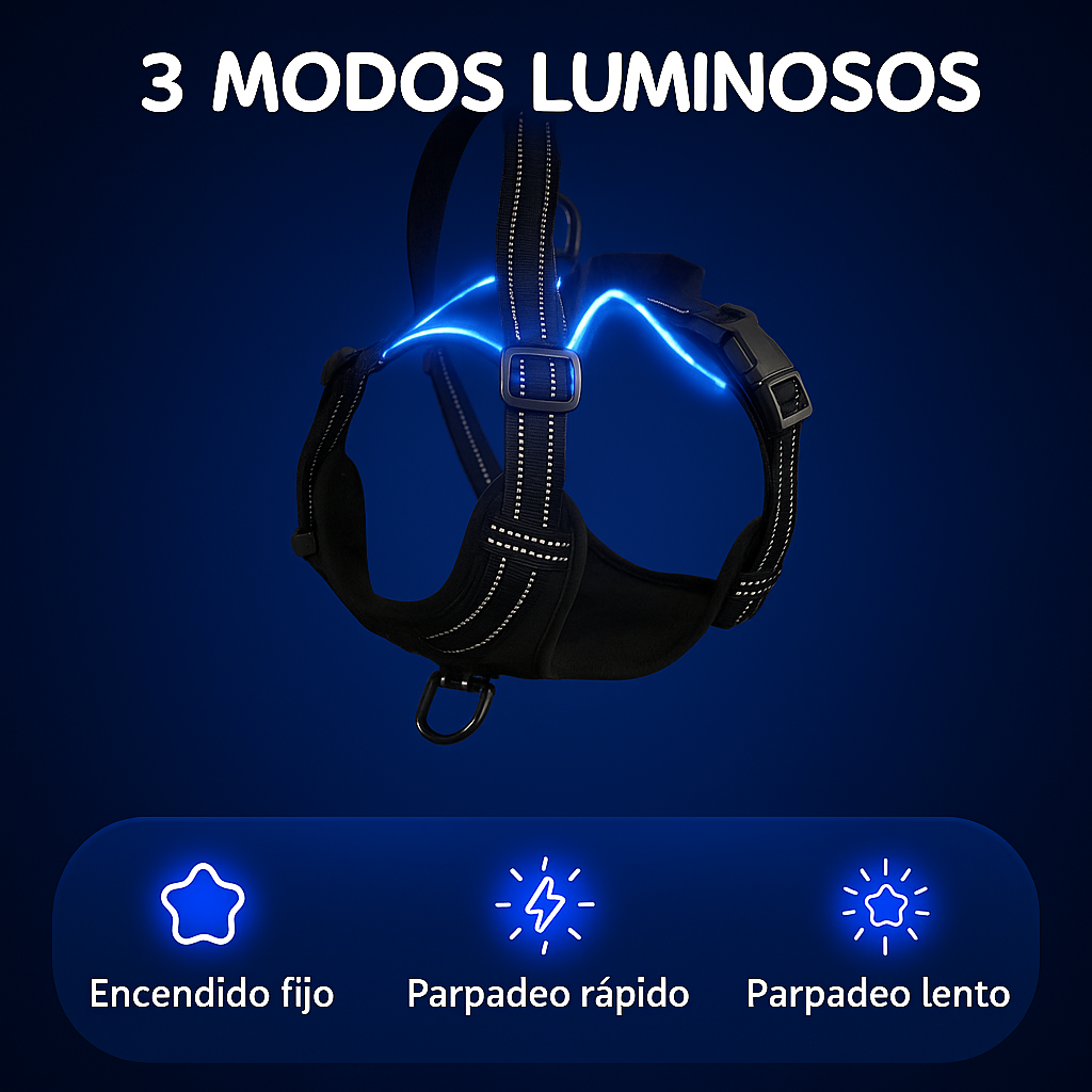 Arnés LED Ergonómico